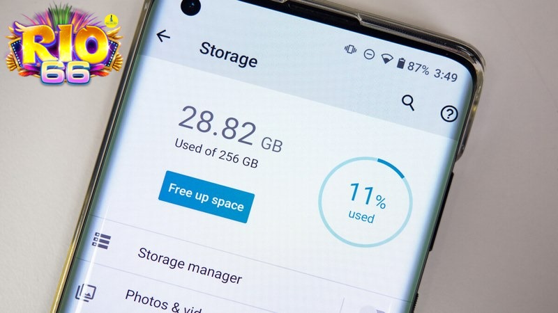 Hướng Dẫn Tải App Rio66 Bước Vào Thiên Đường Giải Trí Đảm bảo dung lượng trống khi tải app Rio66