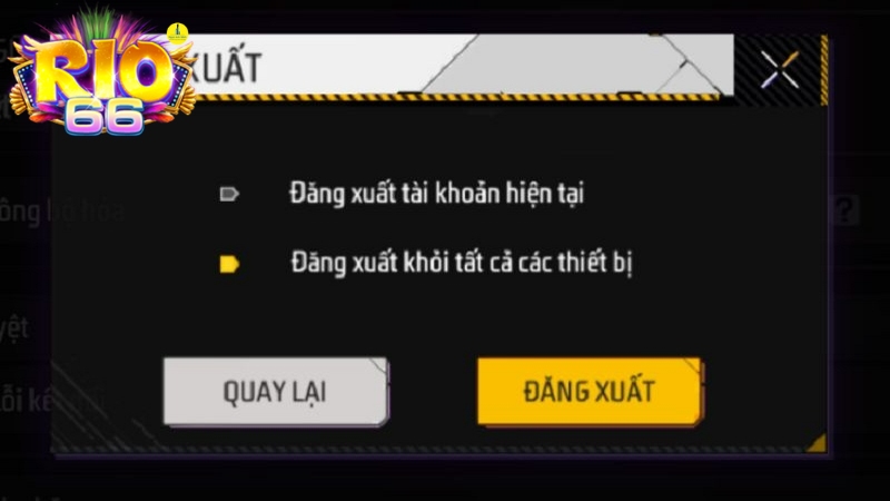 Hướng Dẫn Cách Đăng Ký Rio88 Tiện Lợi Và Nhanh Chóng Hãy đăng xuất tài khoản khi chơi trên thiết bị công cộng